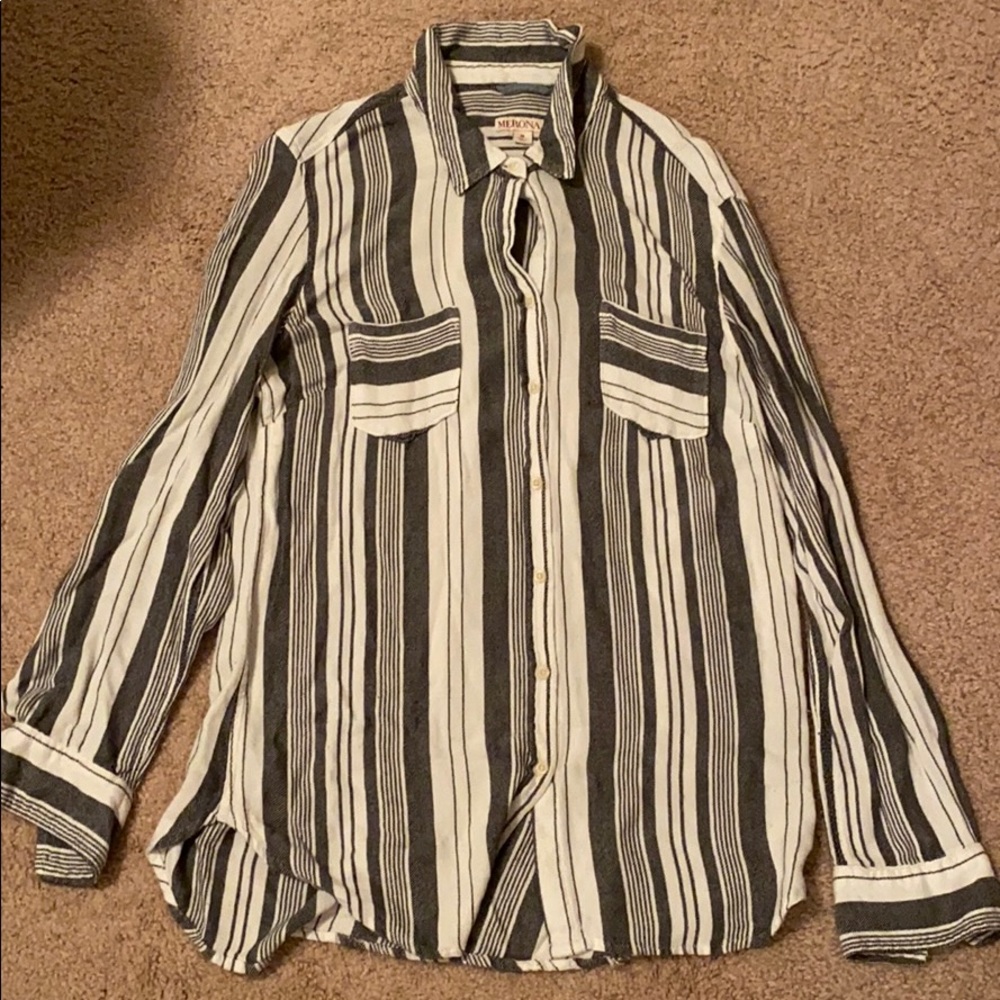 Merona soft stripe shirt